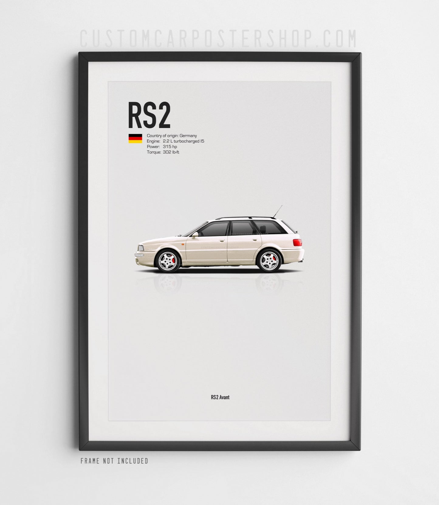 Audi RS2 Avant Poster