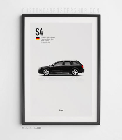 Audi S4 Avant (B6) Poster