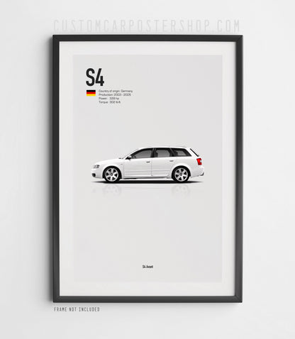 Audi S4 Avant (B6) Poster