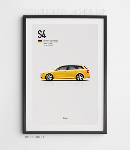 Audi S4 Avant (B6) Poster