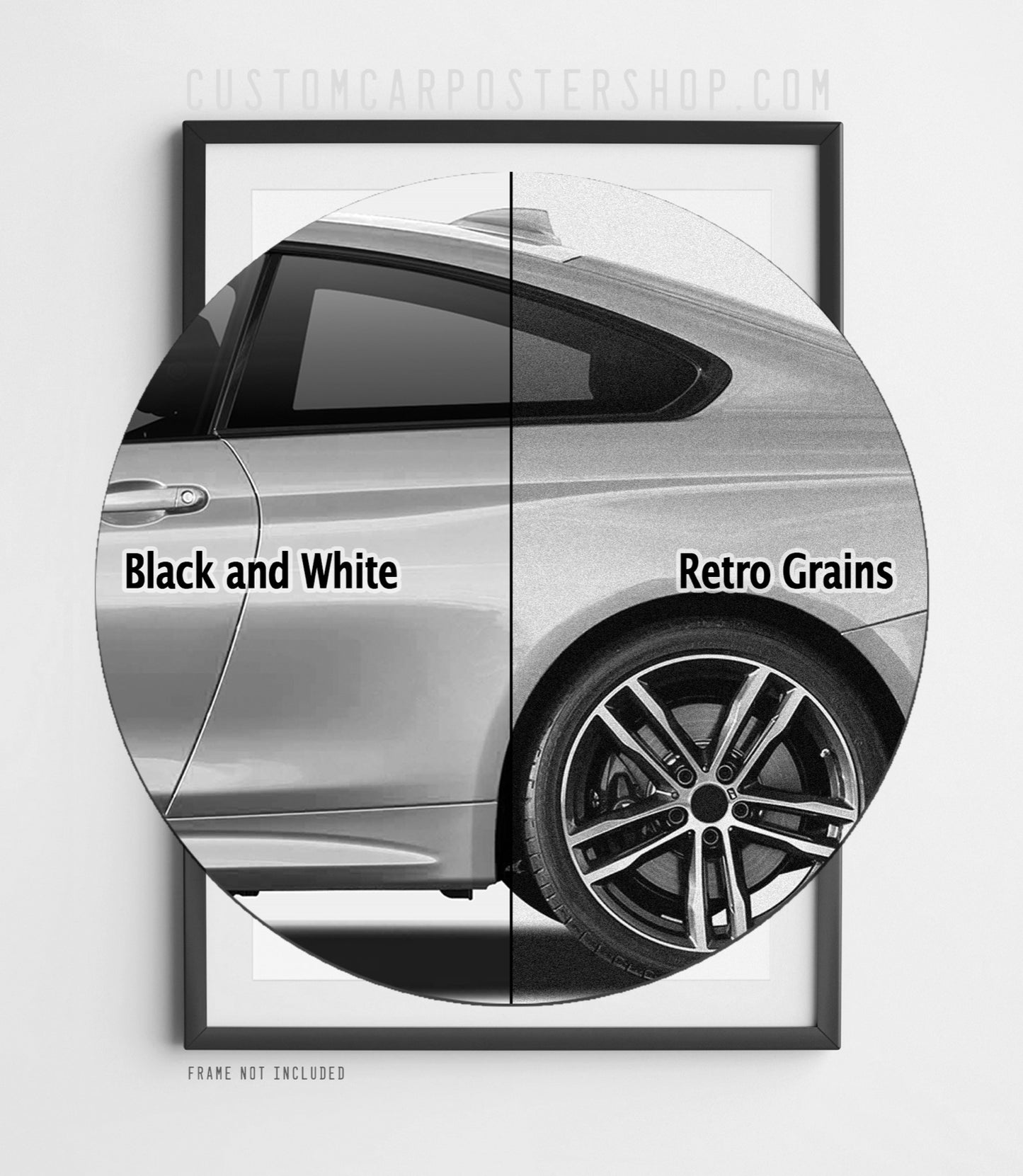BMW 435i (F32) Remastered Print Ad - Road Candy