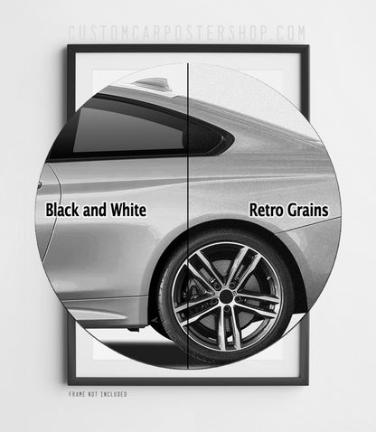 BMW 435i (F32) Remastered Print Ad - Trophy Car