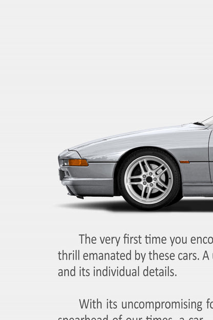 BMW 850CSi (E31) Print Ad - Experience Perfection