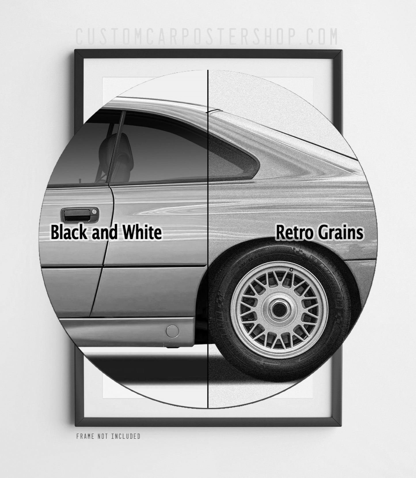 BMW 850i (E31) Remastered Print Ad - Improving the Look