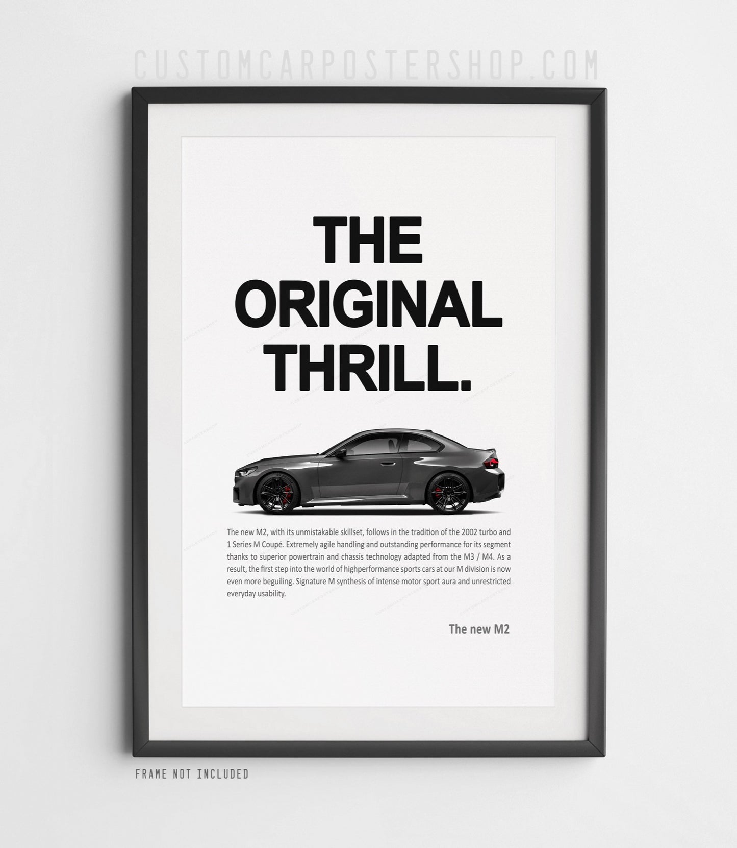 BMW M2 (G87) Print Ad - Original Thrill
