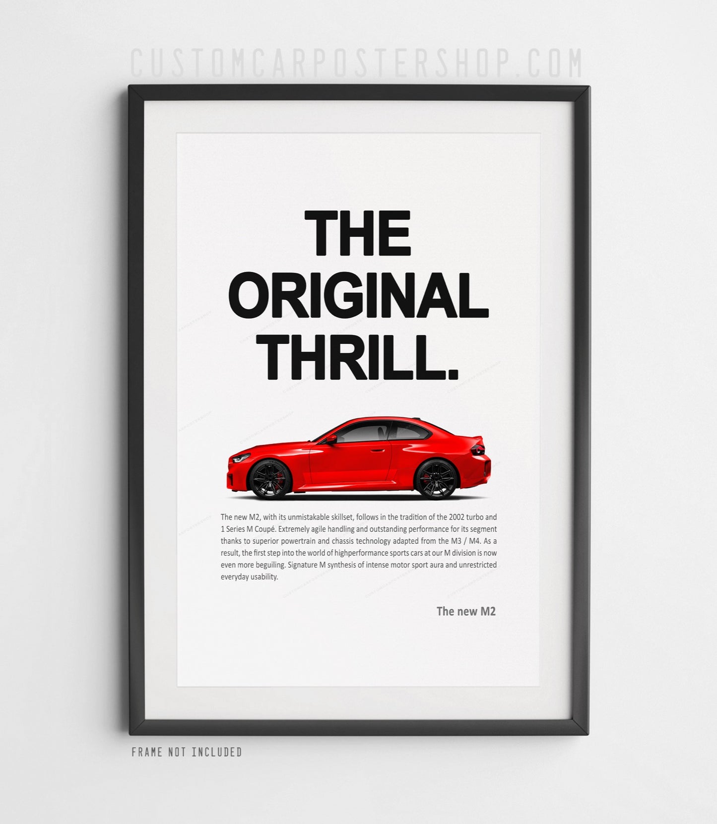 BMW M2 (G87) Print Ad - Original Thrill