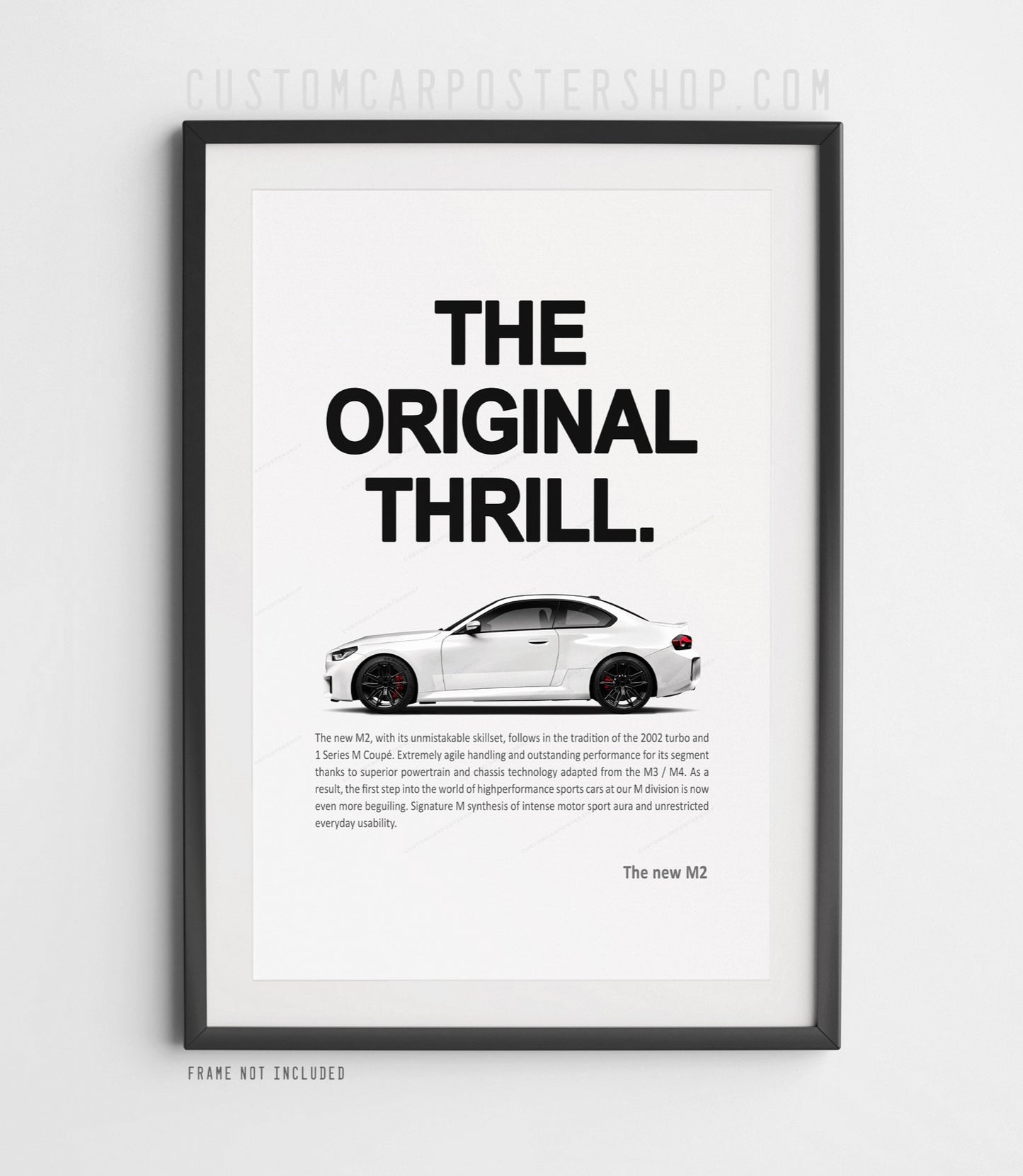 BMW M2 (G87) Print Ad - Original Thrill