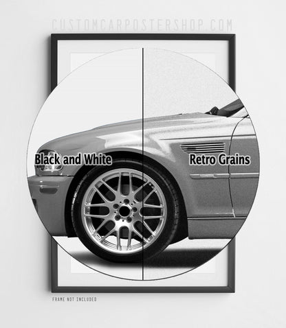 BMW E46 M3 Classic Print Ad - Perfection Blinked