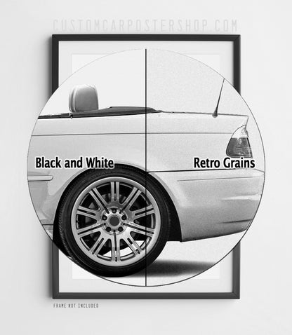 BMW E46 M3 Convertible Classic Print Ad - Love