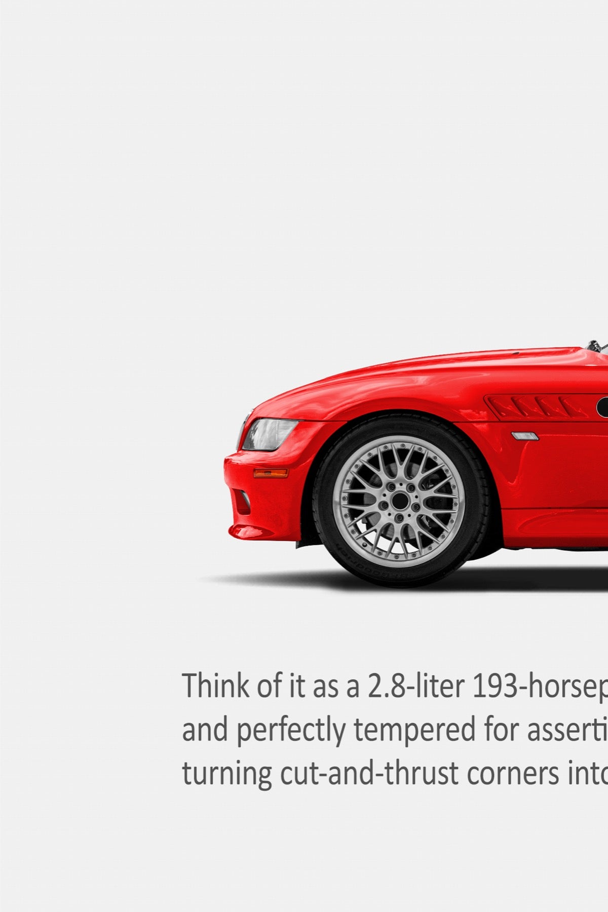 BMW Z3 Roadster Print Ad - Looking for a Hobby