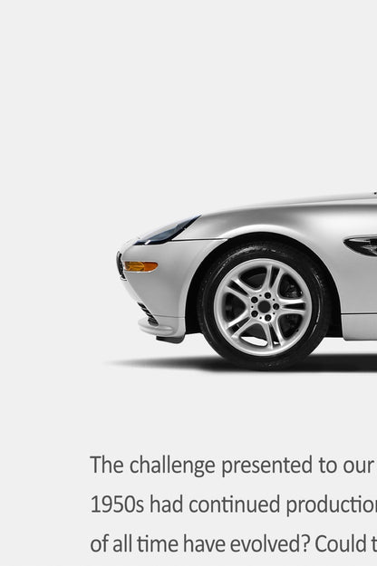 BMW Z8 Coupe Print Ad - 40 Years Idea