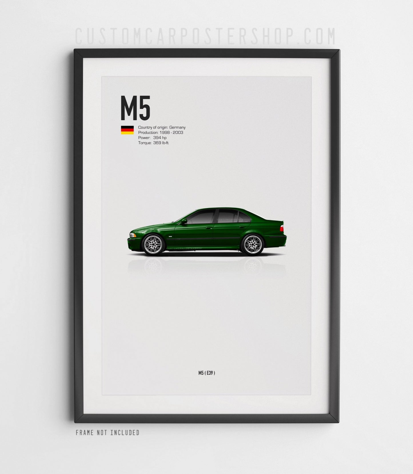 BMW M5 (E39) Poster