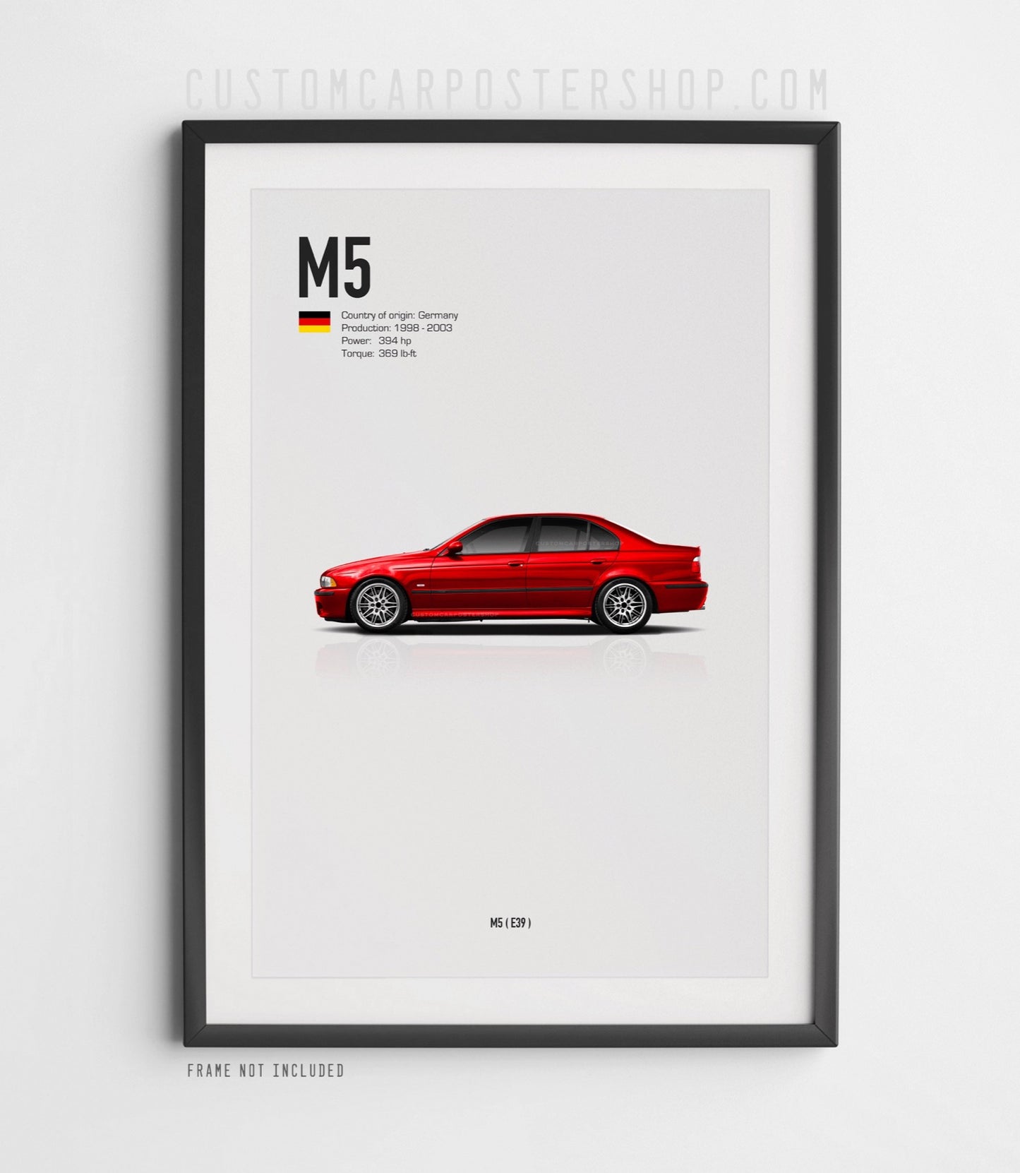 BMW M5 (E39) Poster