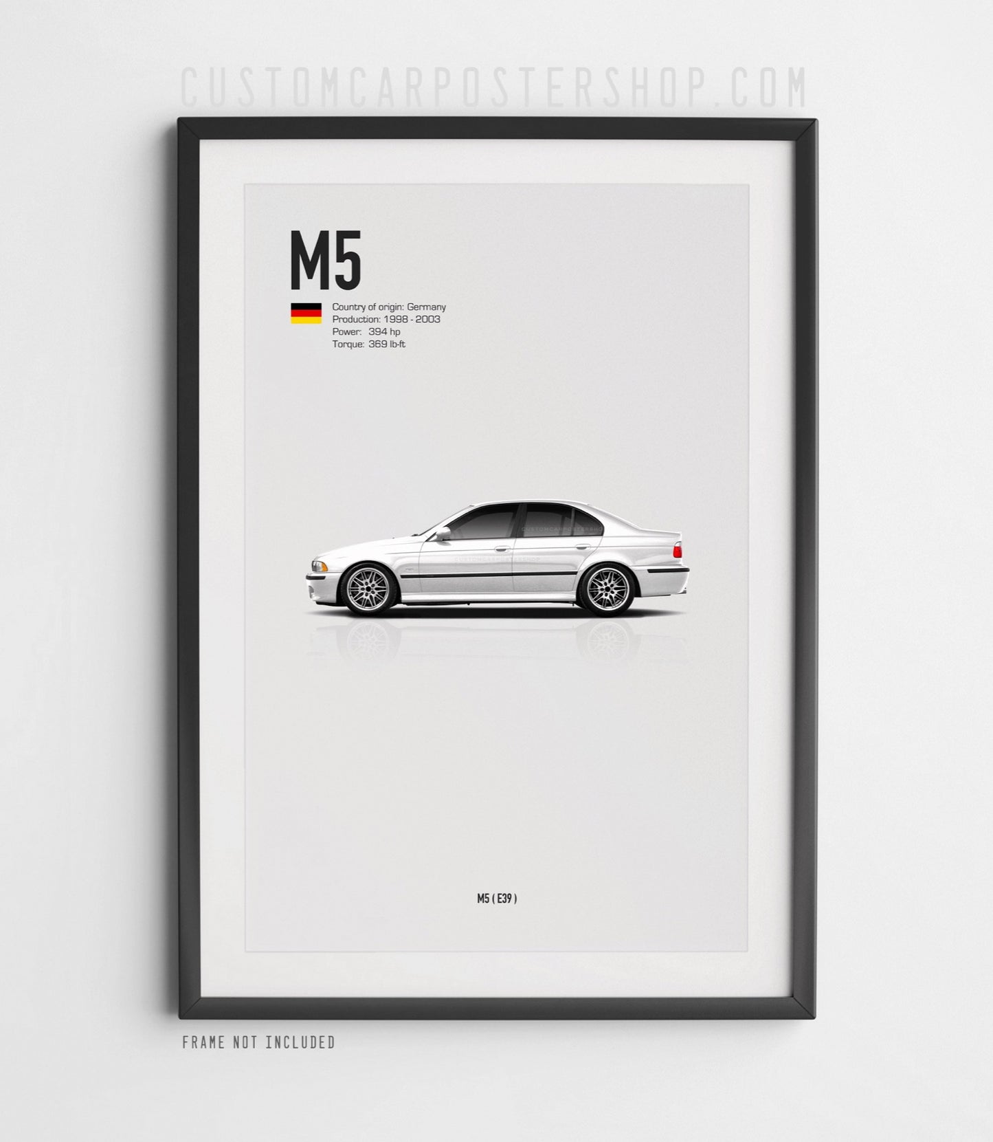 BMW M5 (E39) Poster