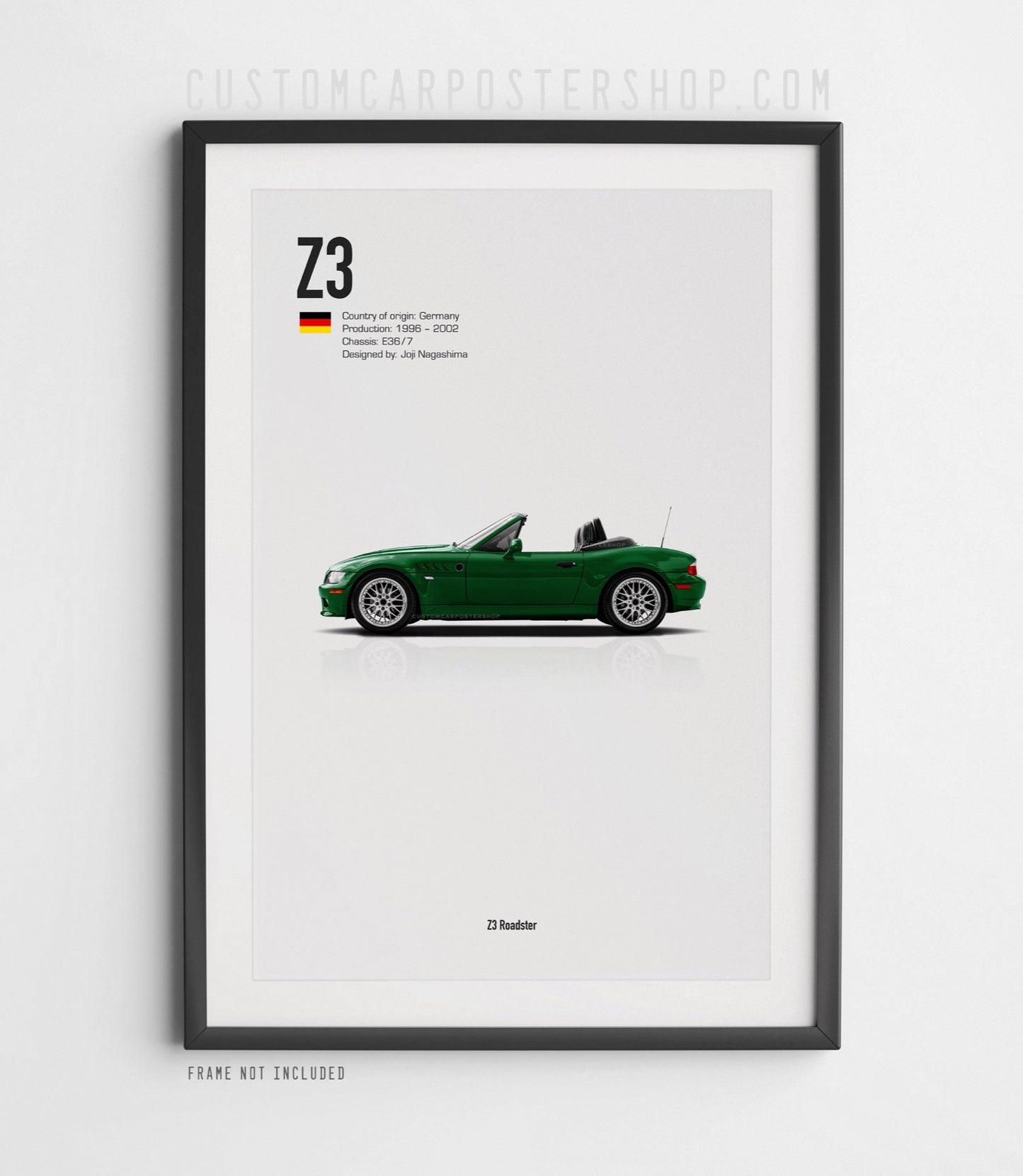 BMW Z3 Roadster Poster