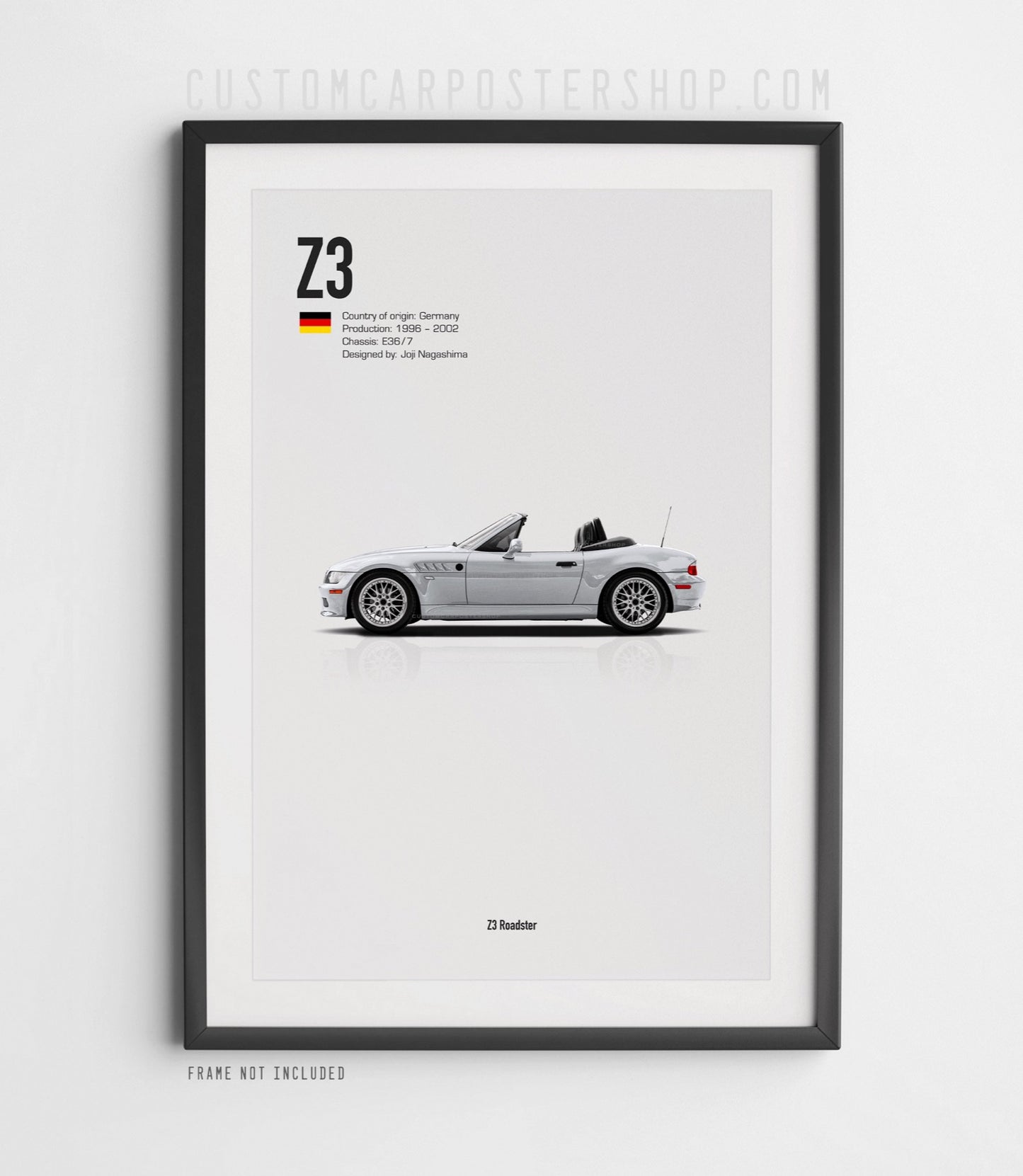 BMW Z3 Roadster Poster