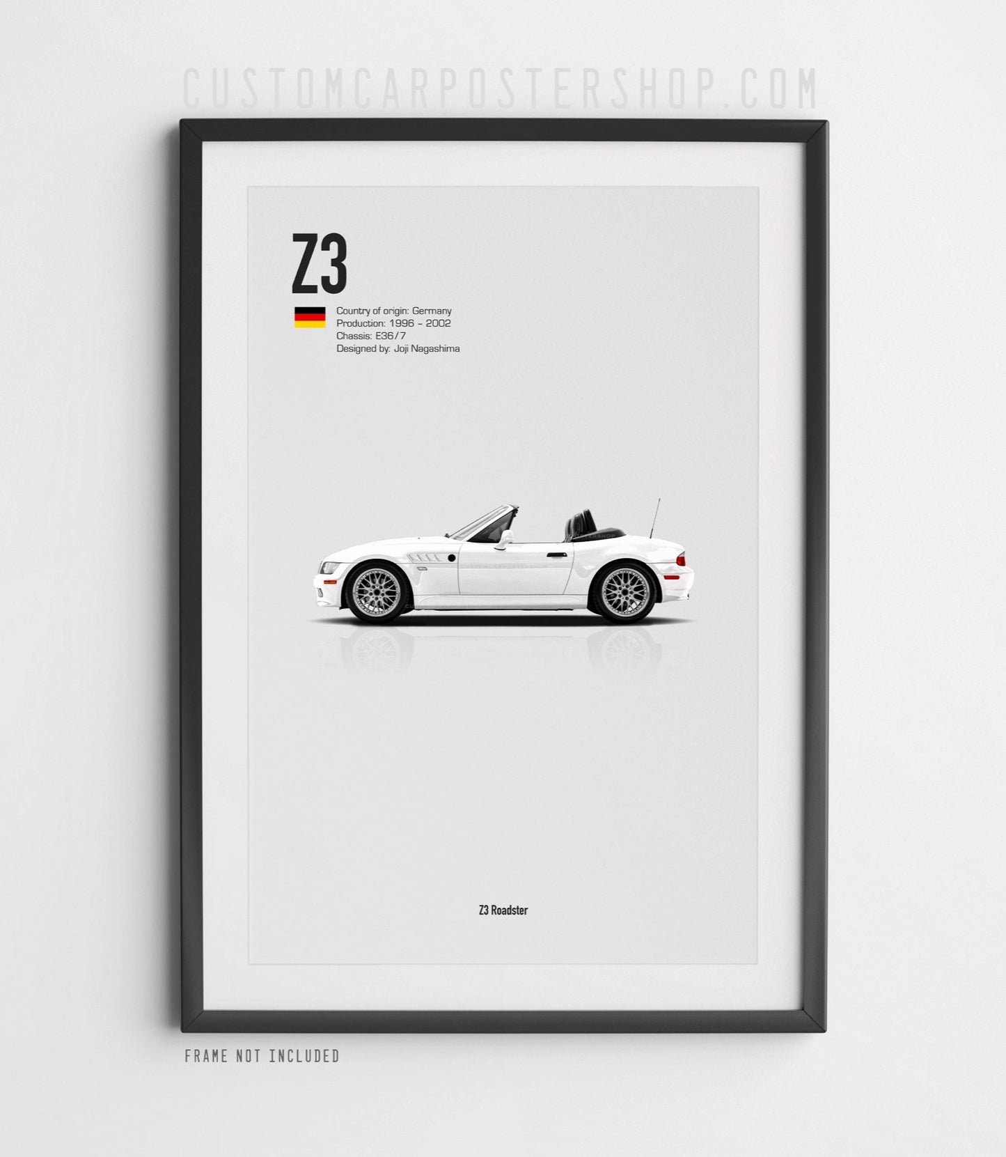 BMW Z3 Roadster Poster