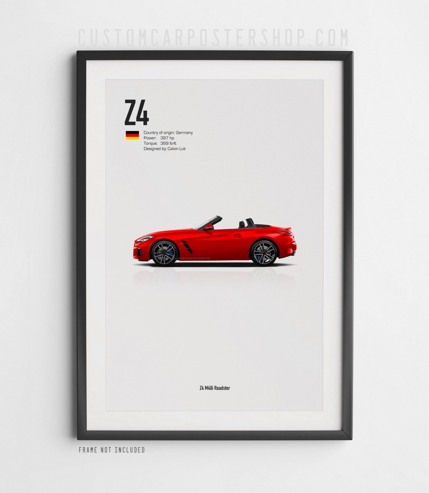 BMW Z4 (G29) Poster