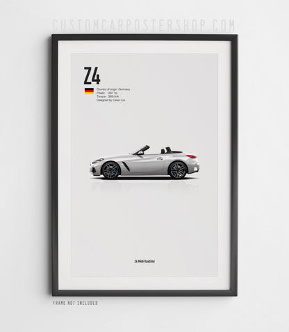 BMW Z4 (G29) Poster