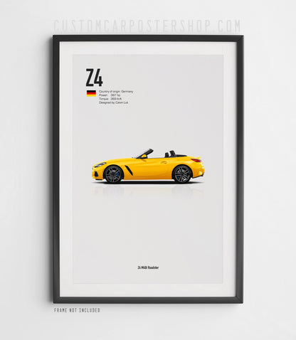 BMW Z4 (G29) Poster