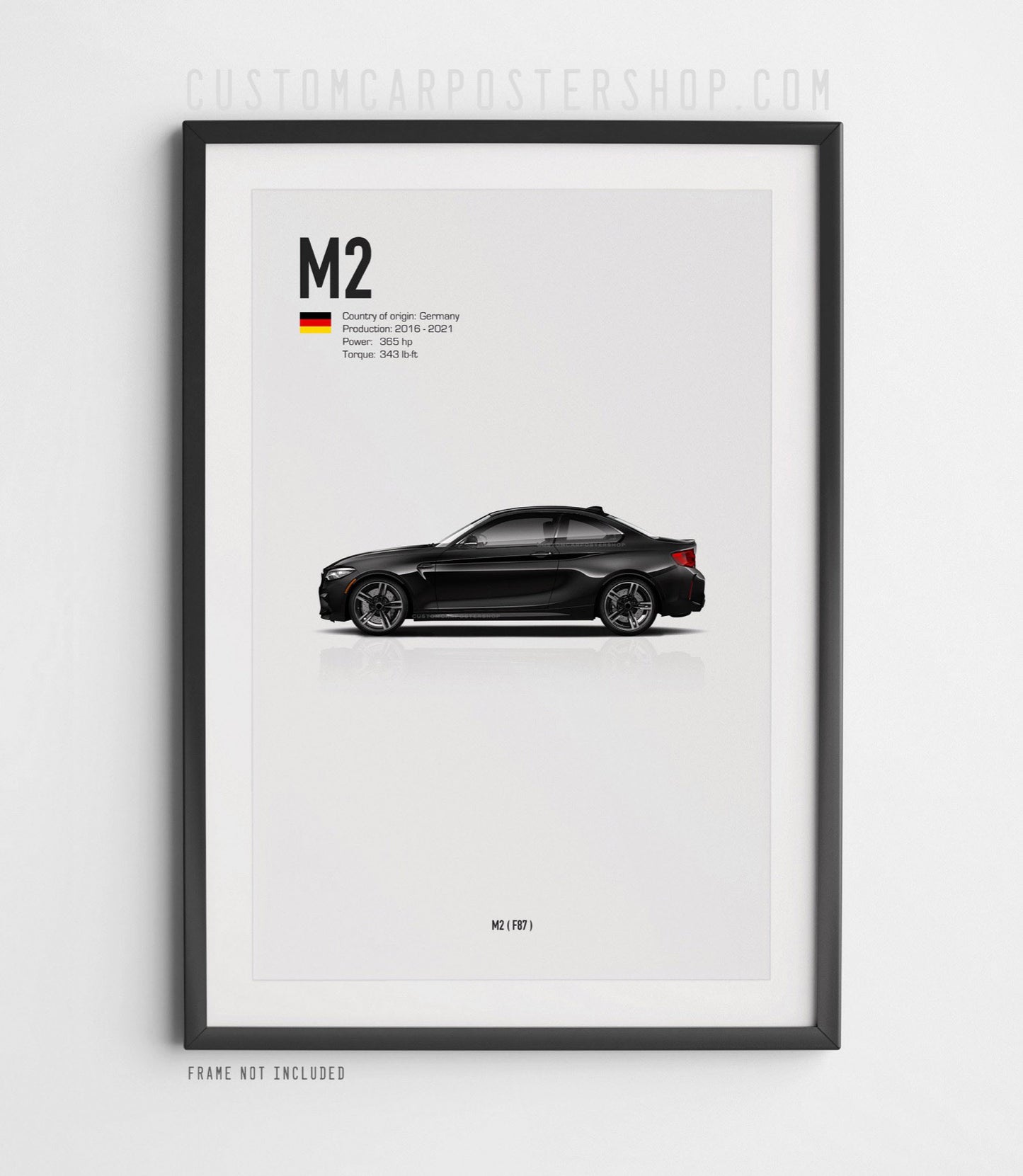 BMW M2 (F87) Poster