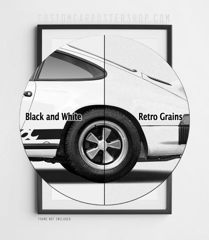 Porsche 911 Carrera 2.7 MFI Print Ad Poster - Hairpin Curves