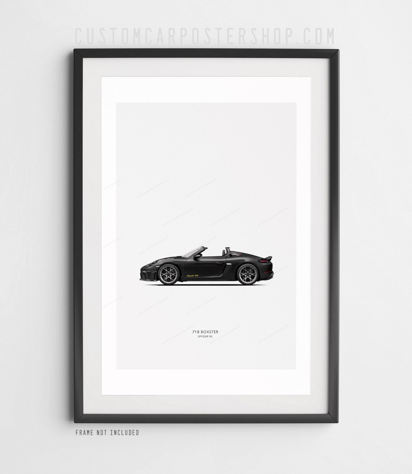 Porsche 718 Boxster Spyder RS (Commissioned)
