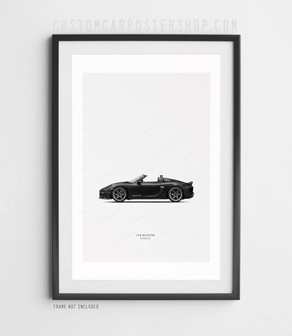Porsche 718 Boxster Spyder RS (Commissioned)