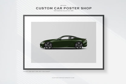 Lexus LC500 Coupe Poster (Commissioned)