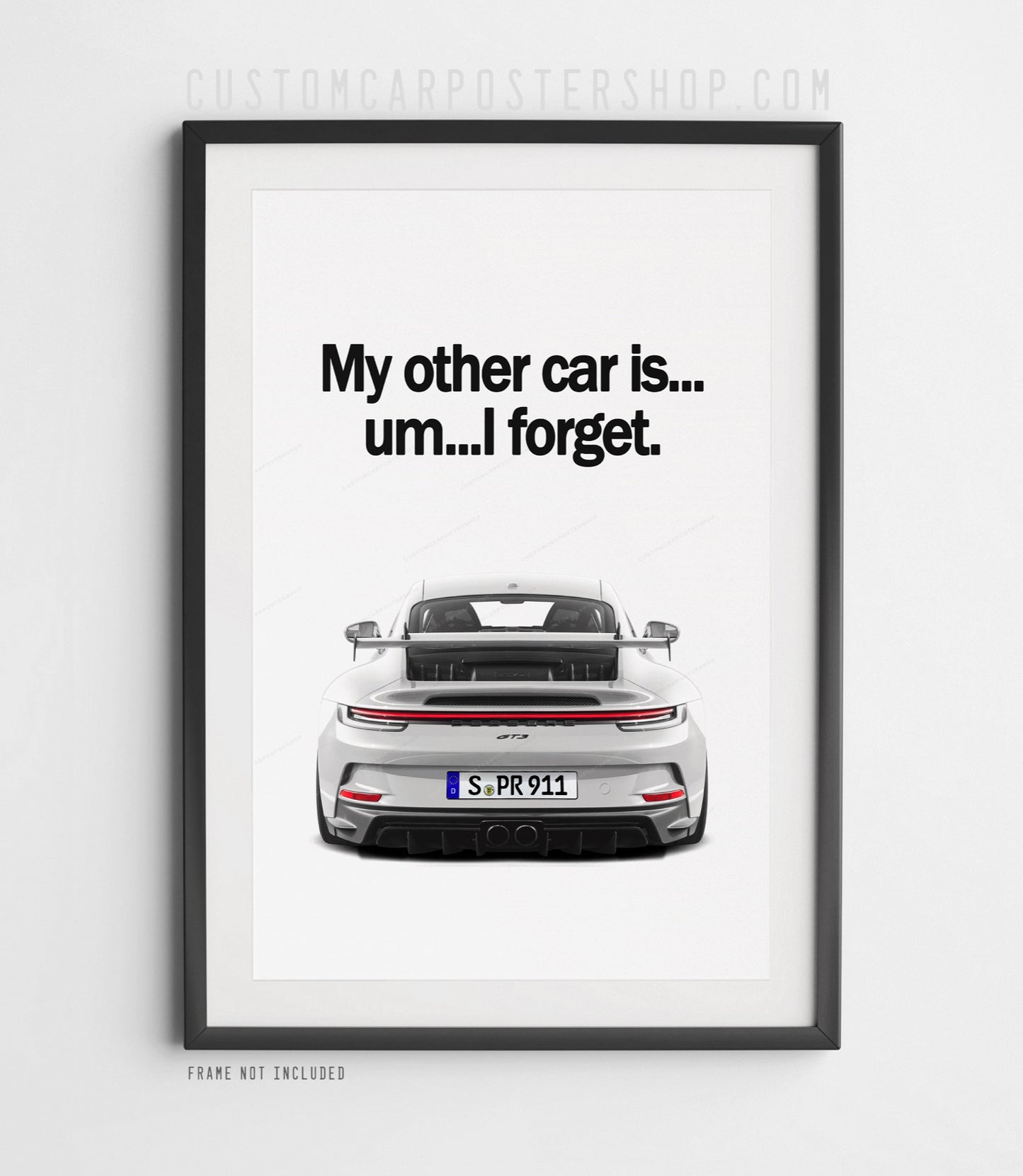 Porsche 911 GT3 (992) Print Ad - My Other Car (Commissioned)