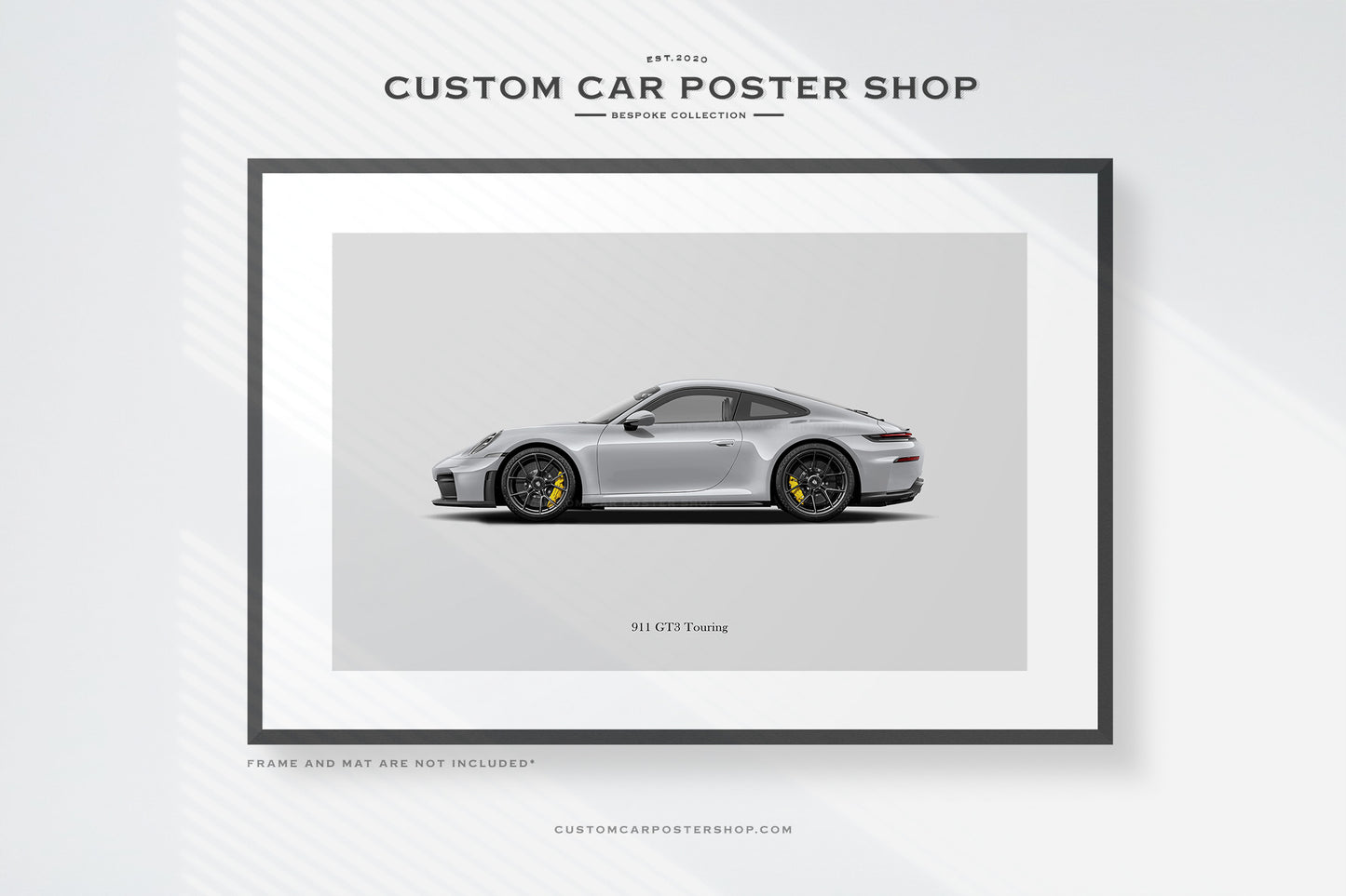 Porsche 911 (992.2) GT3 Touring Poster (Commissioned)