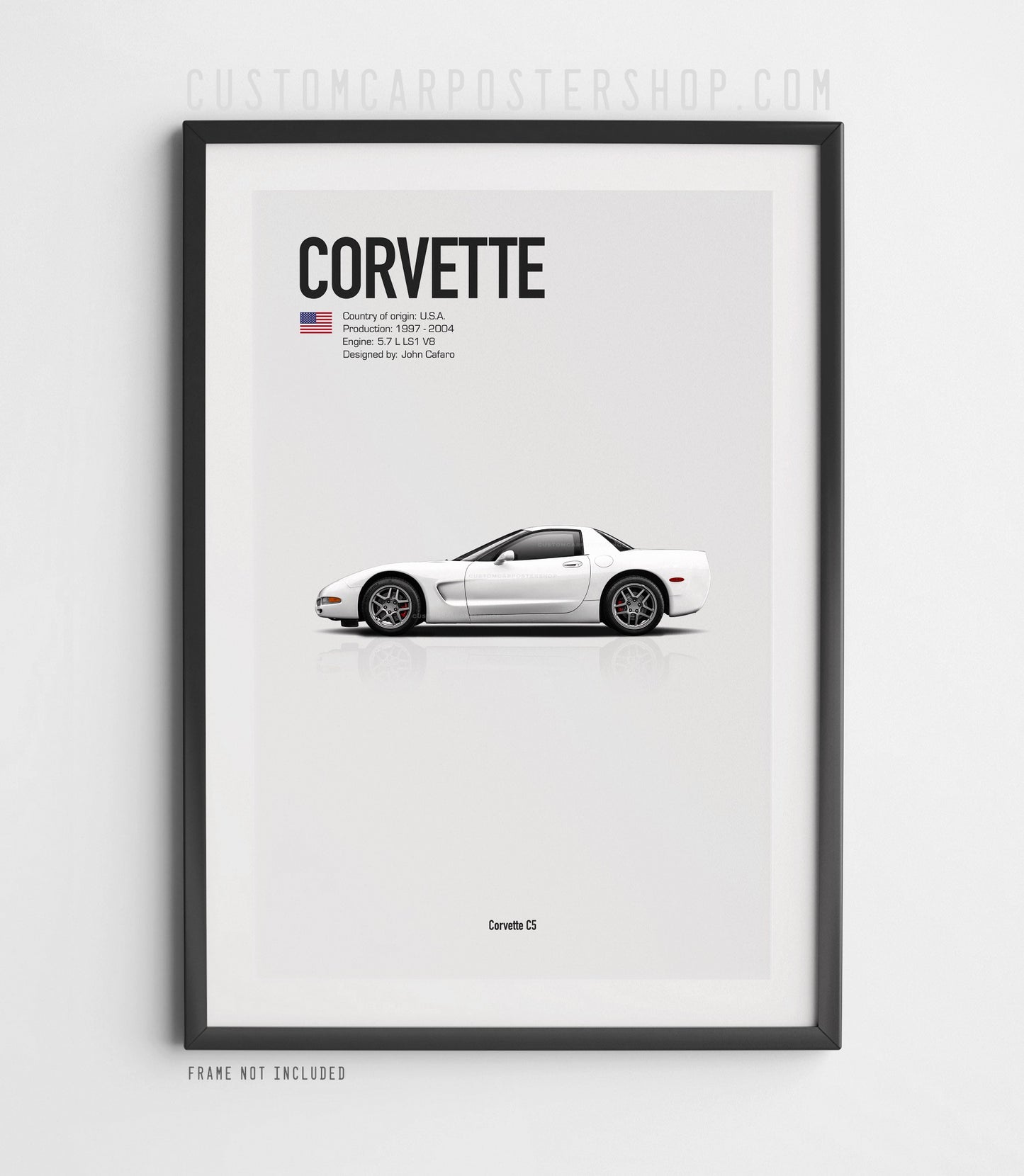 Chevrolet Corvette C5 Poster