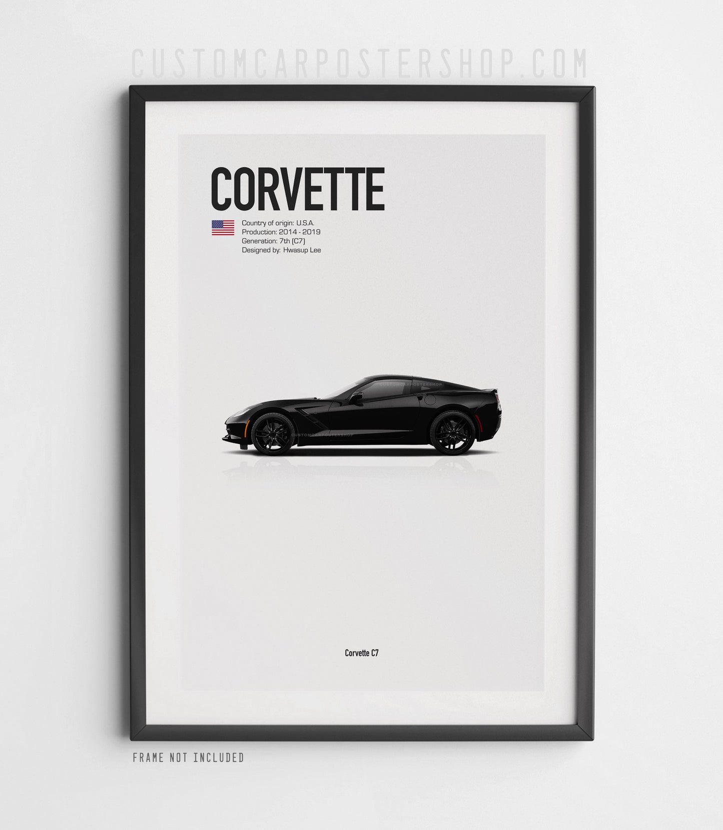 Chevrolet Corvette C7 Poster