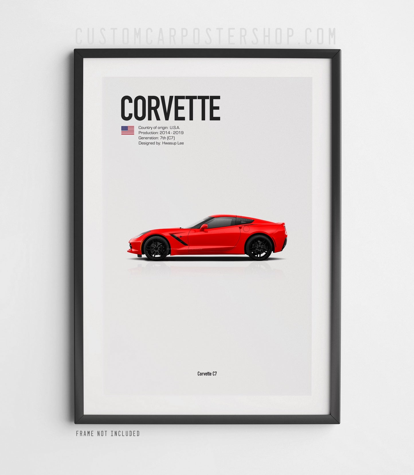 Chevrolet Corvette C7 Poster