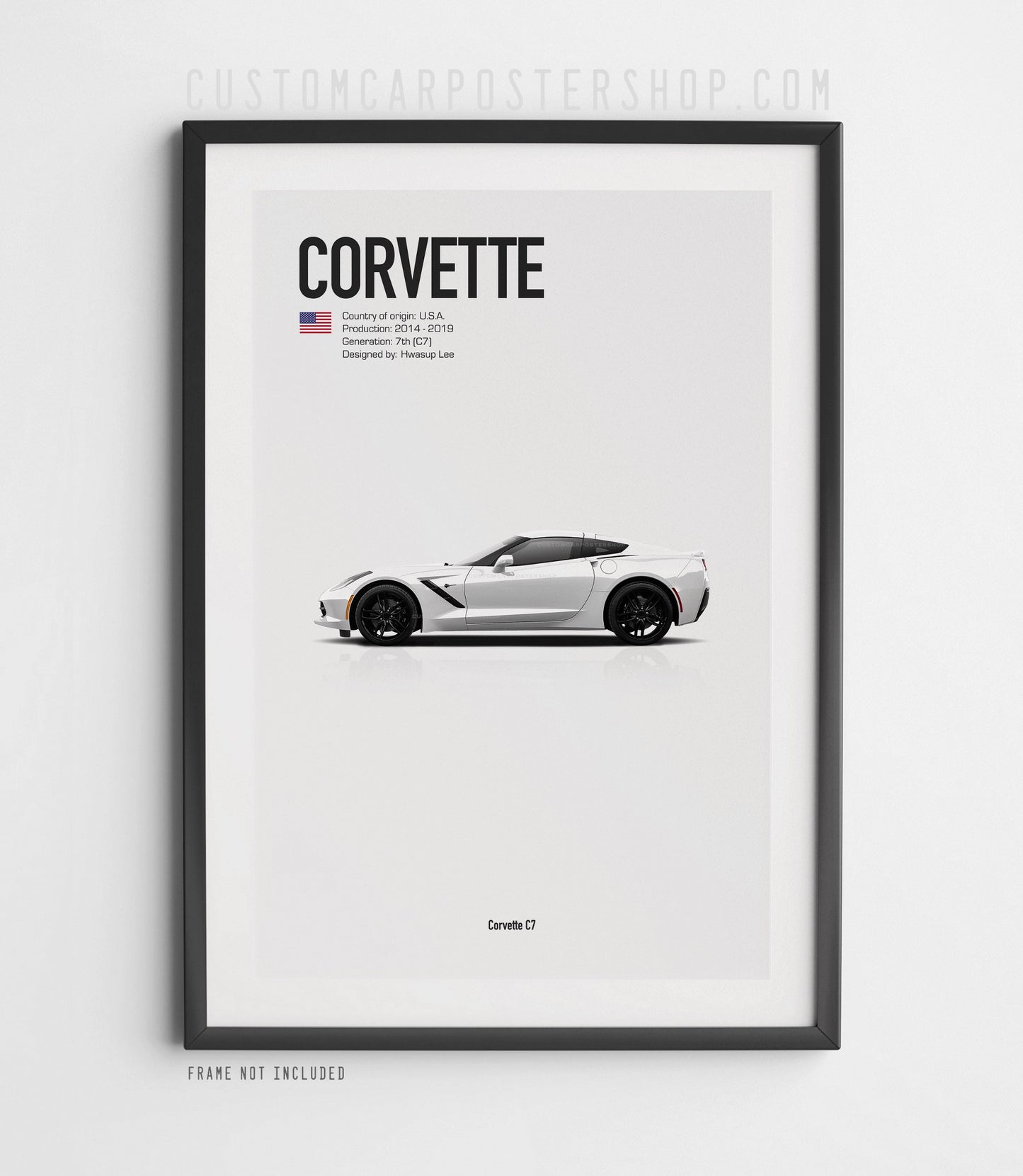 Chevrolet Corvette C7 Poster