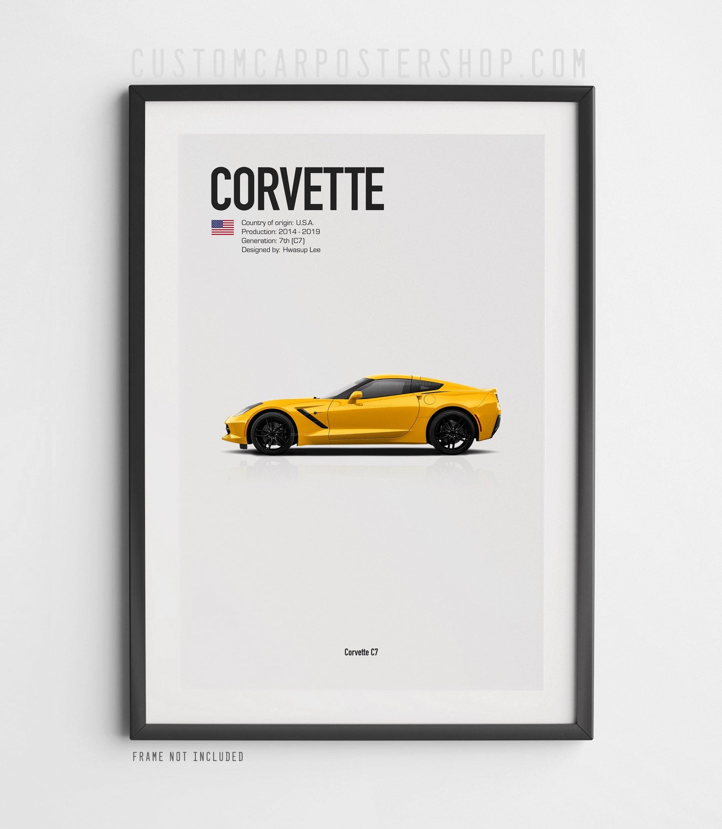 Chevrolet Corvette C7 Poster