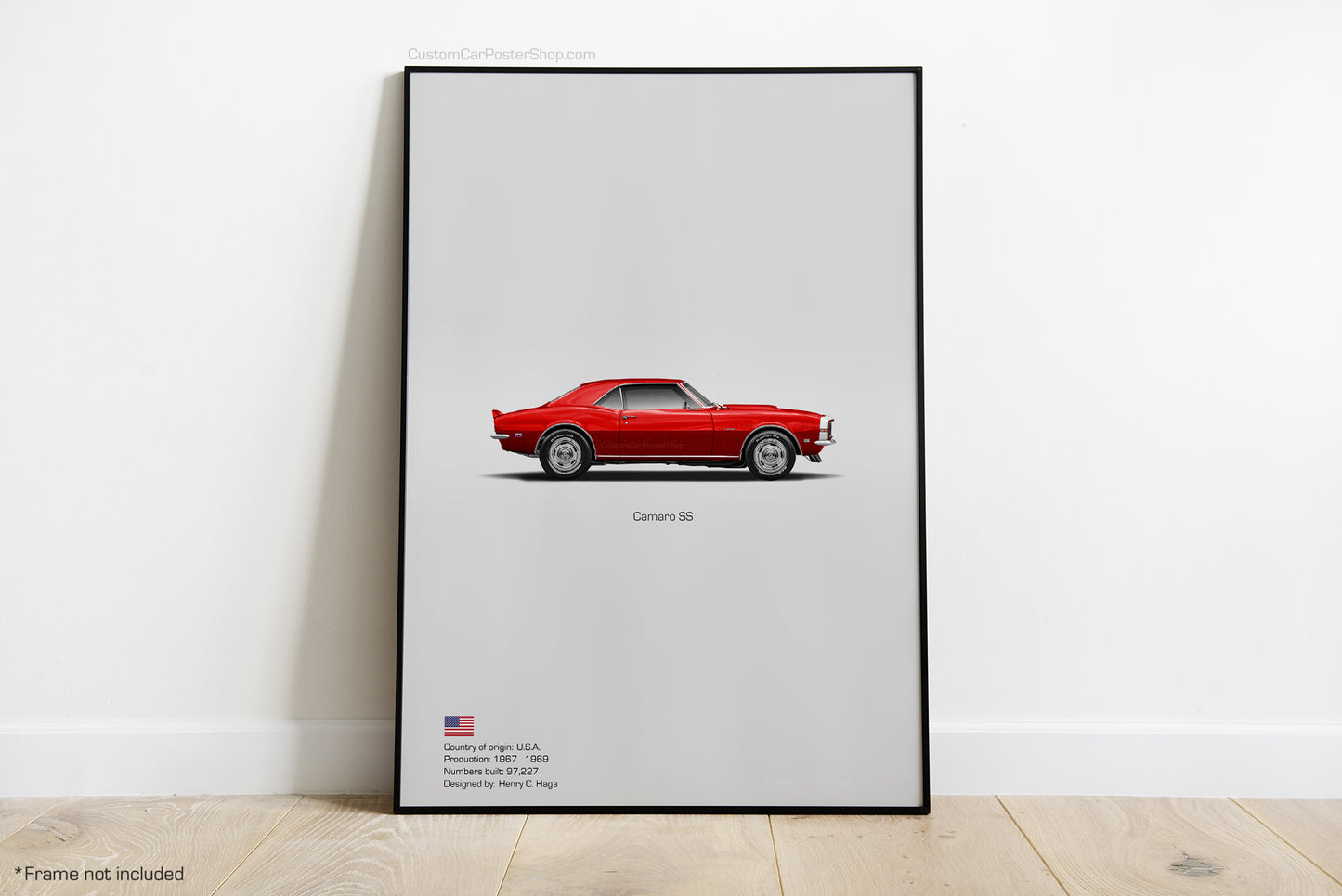 Chevrolet Camaro Poster - Classic Car Posters