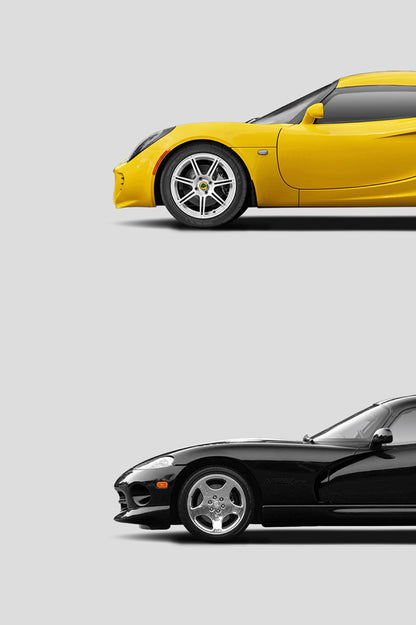 12-Car Collage Print (Commissioned)