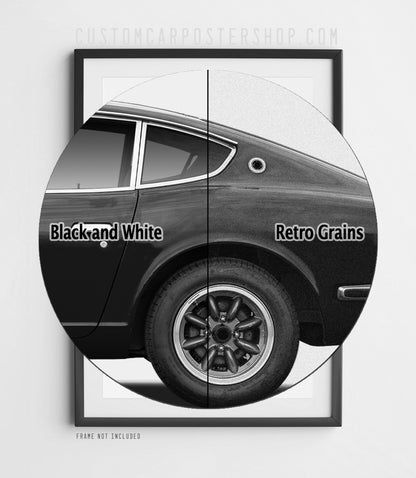 Datsun 240z Retro Print Ad - Minority Group