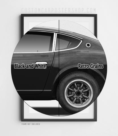 Datsun 240z Retro Print Ad - Wanted