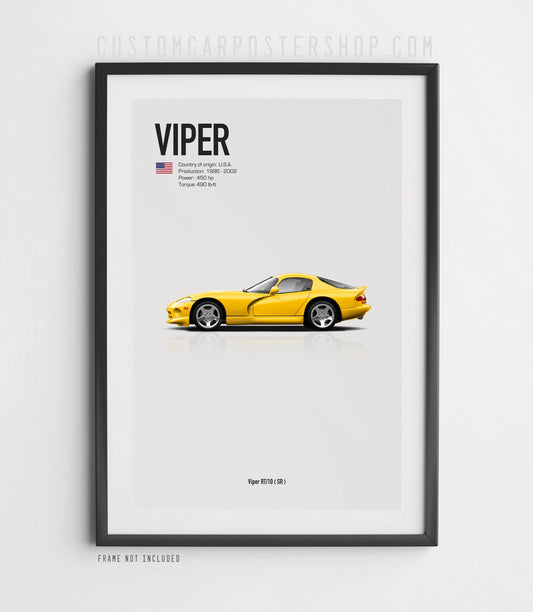 Dodge Viper RT10 Poster