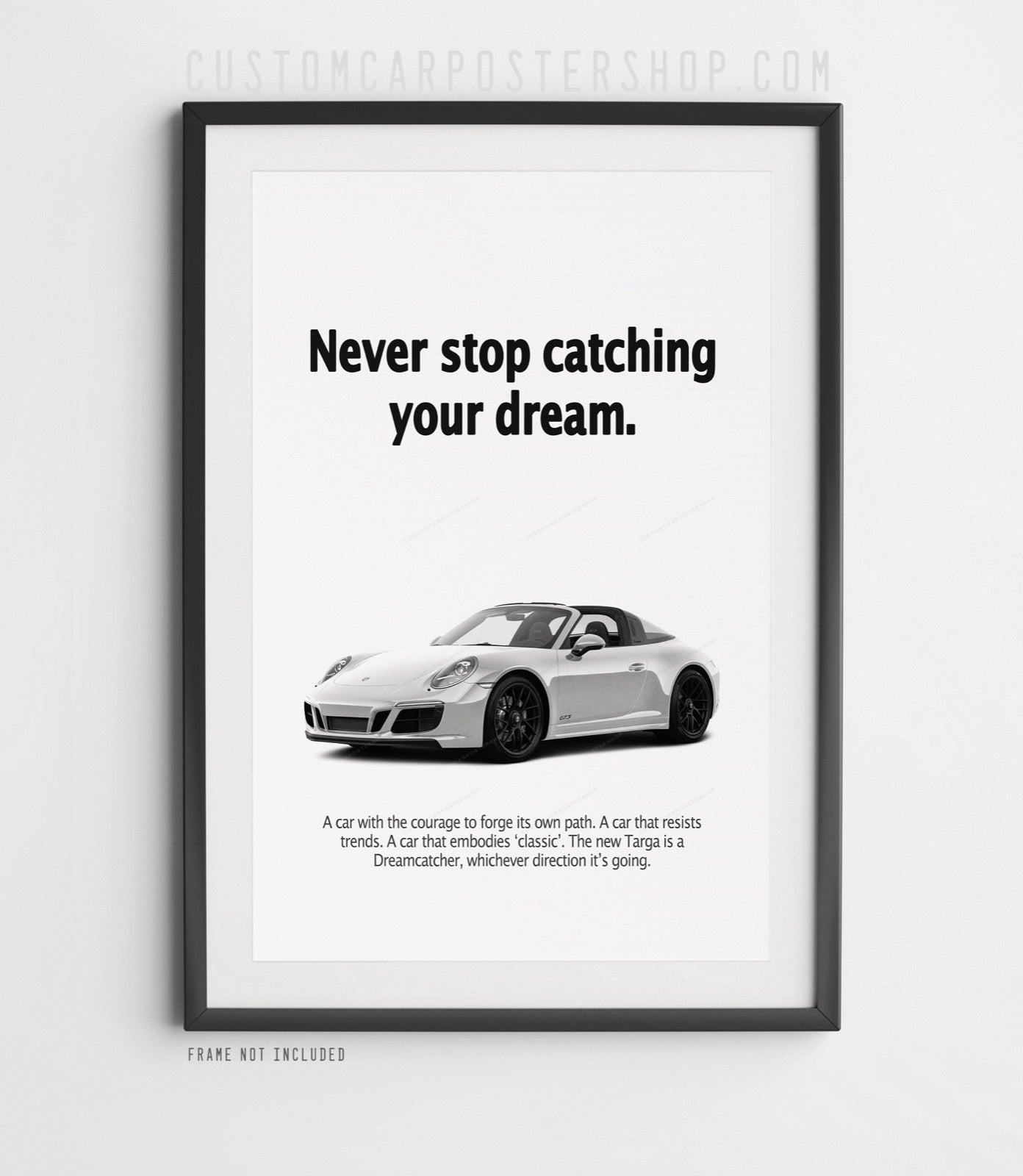 Porsche 911 (991) Targa 4 GTS Vintage Ad - Dreamcatcher