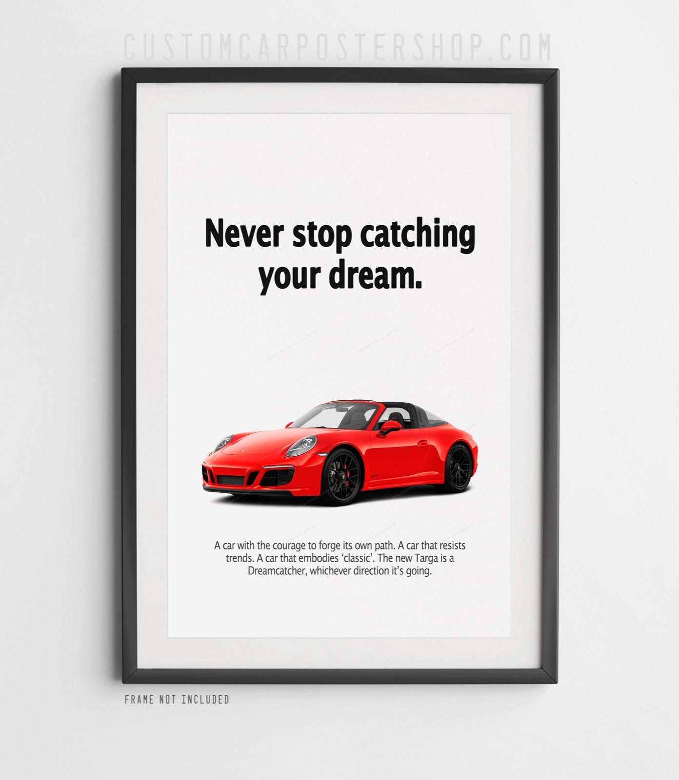 Porsche 911 (991) Targa 4 GTS Vintage Ad - Dreamcatcher