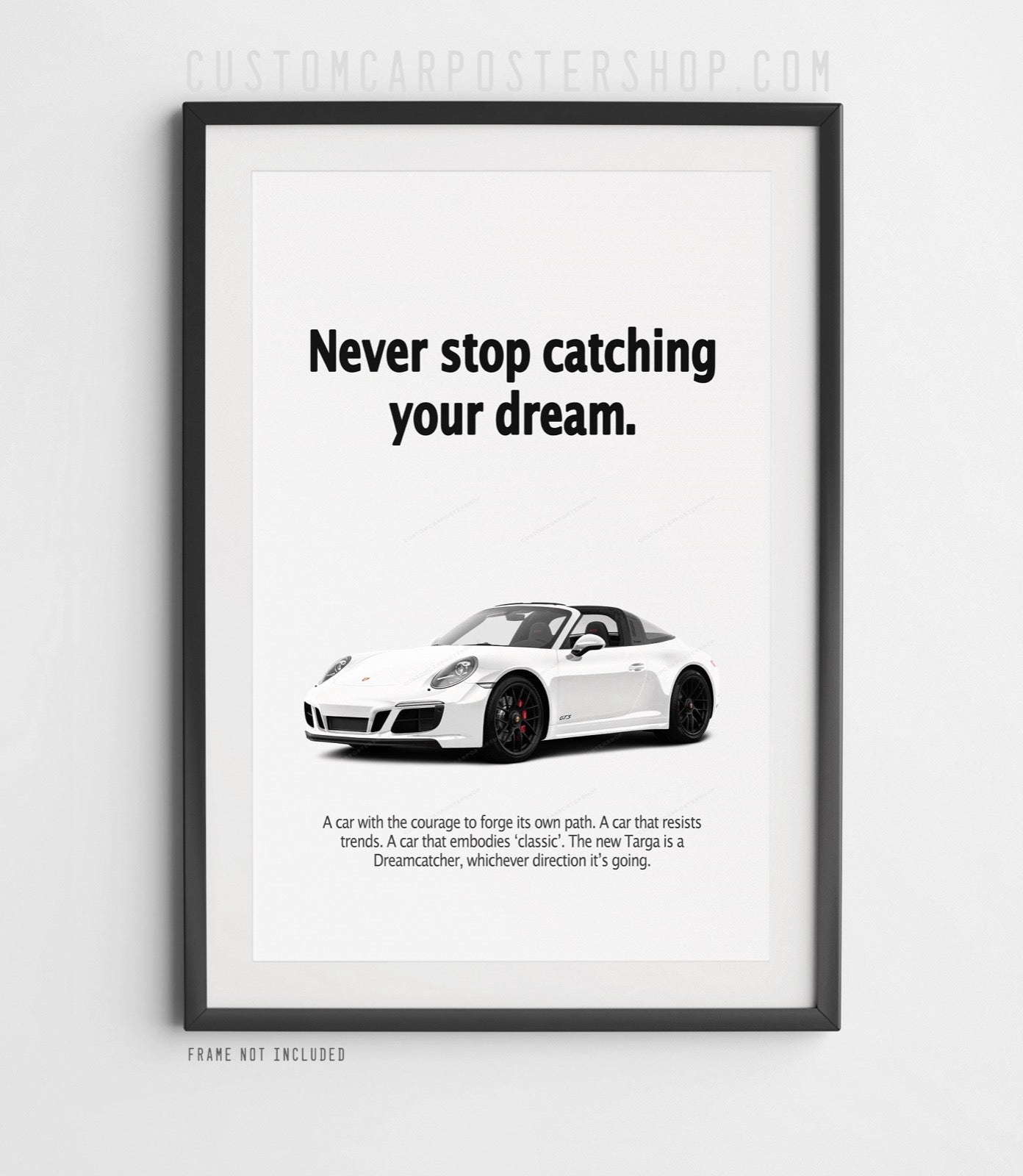 Porsche 911 (991) Targa 4 GTS Vintage Ad - Dreamcatcher