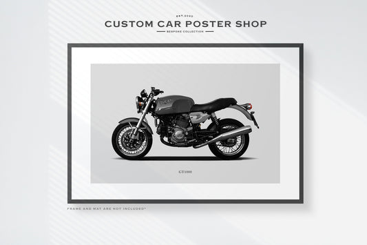 Special commissioned Ducati GT1000 poster print.