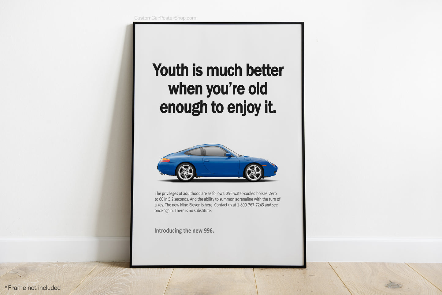 Porsche 911 (996) Vintage Porsche Ads - Enjoy Youth