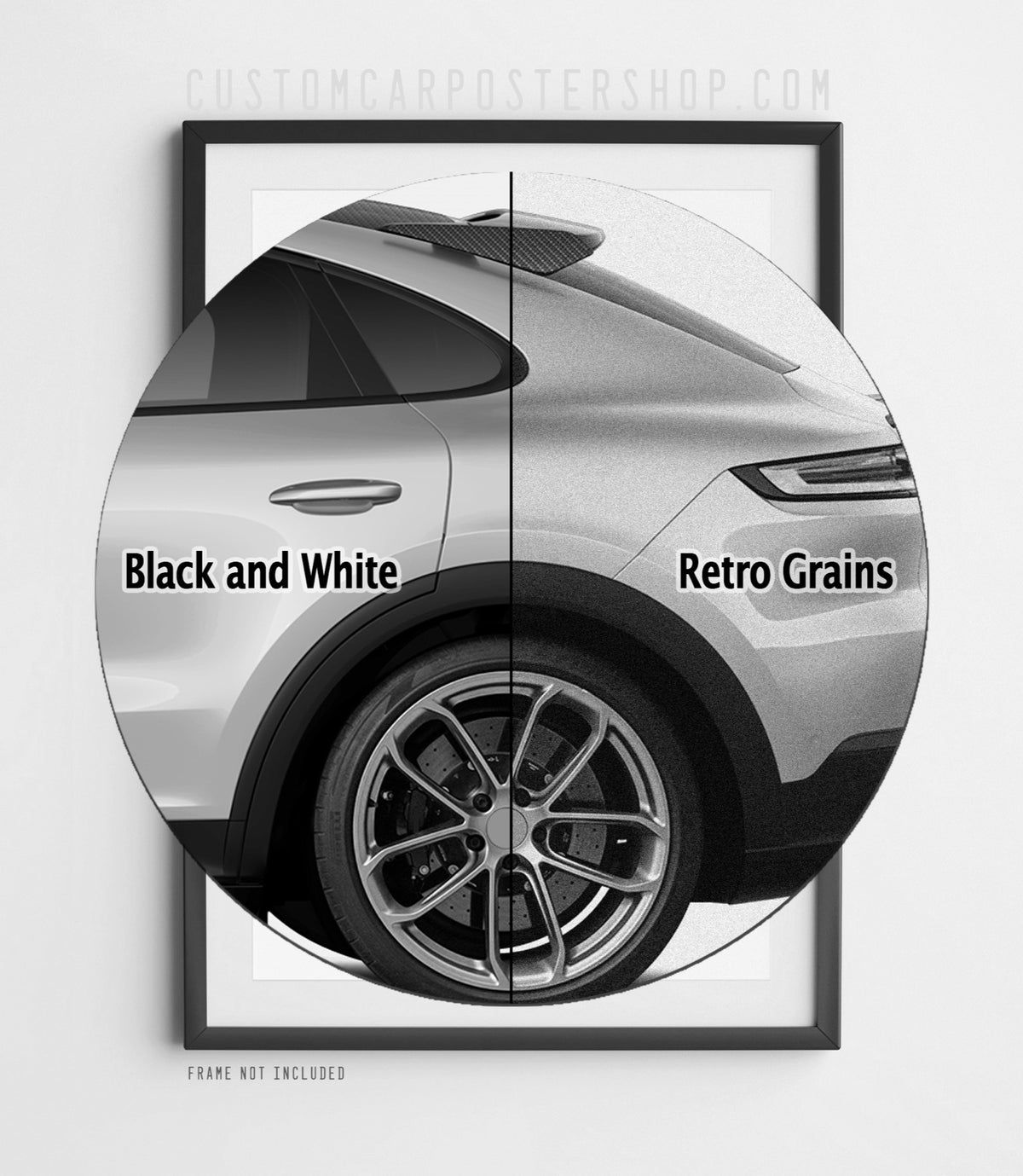 Porsche Cayenne Turbo Coupe (9YB) Print Ad Poster - Everyday Life