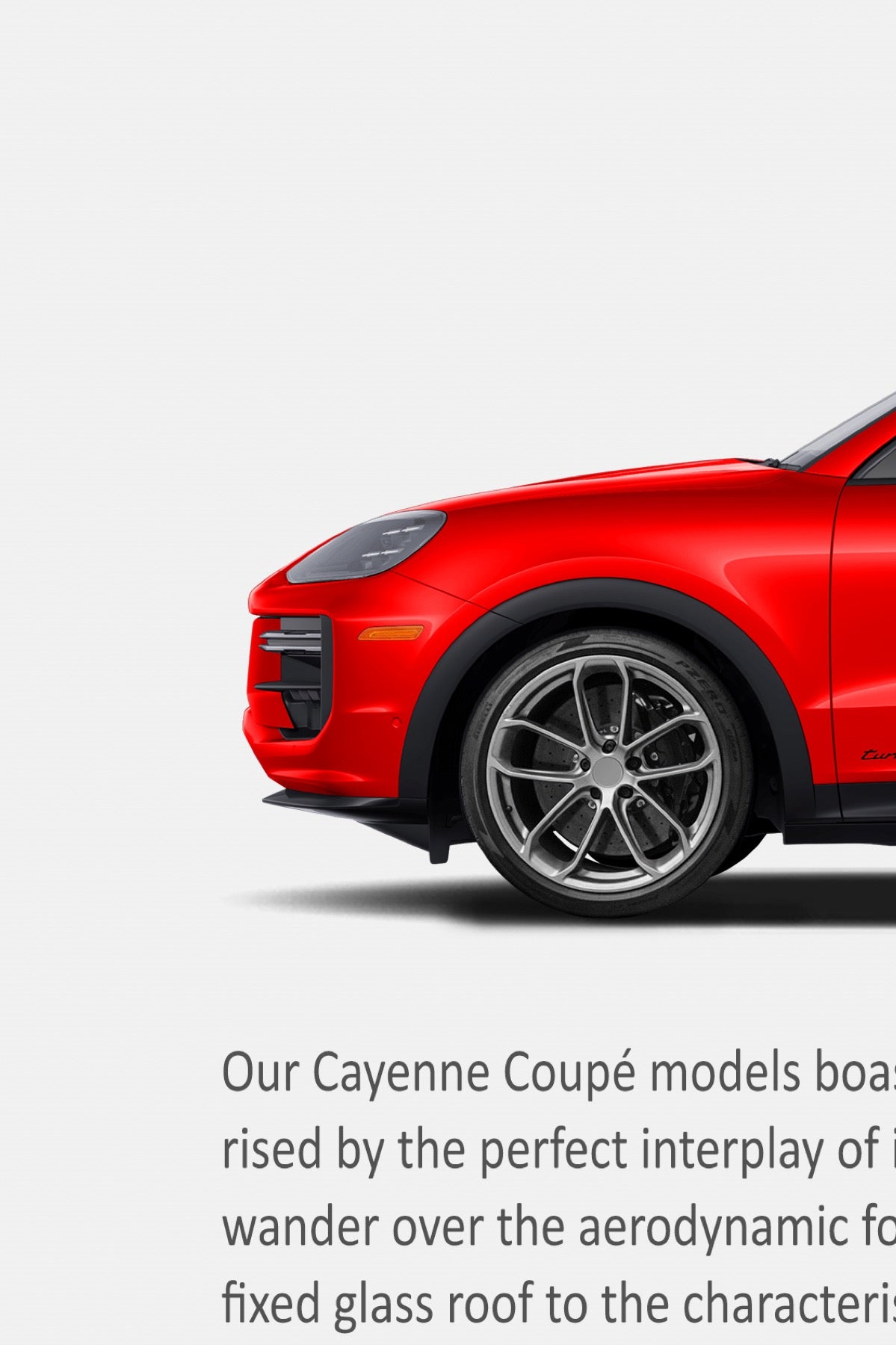 Porsche Cayenne Turbo Coupe (9YB) Print Ad Poster - Everyday Life