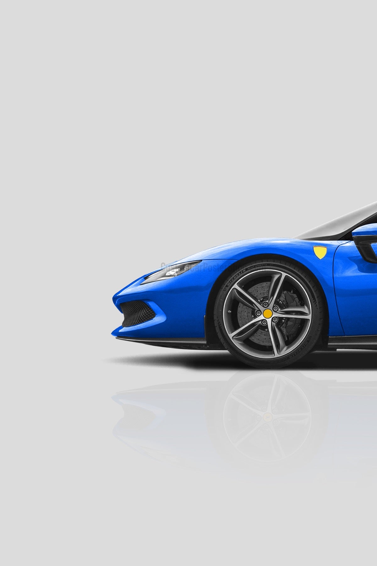 Ferrari 296 GTS Poster