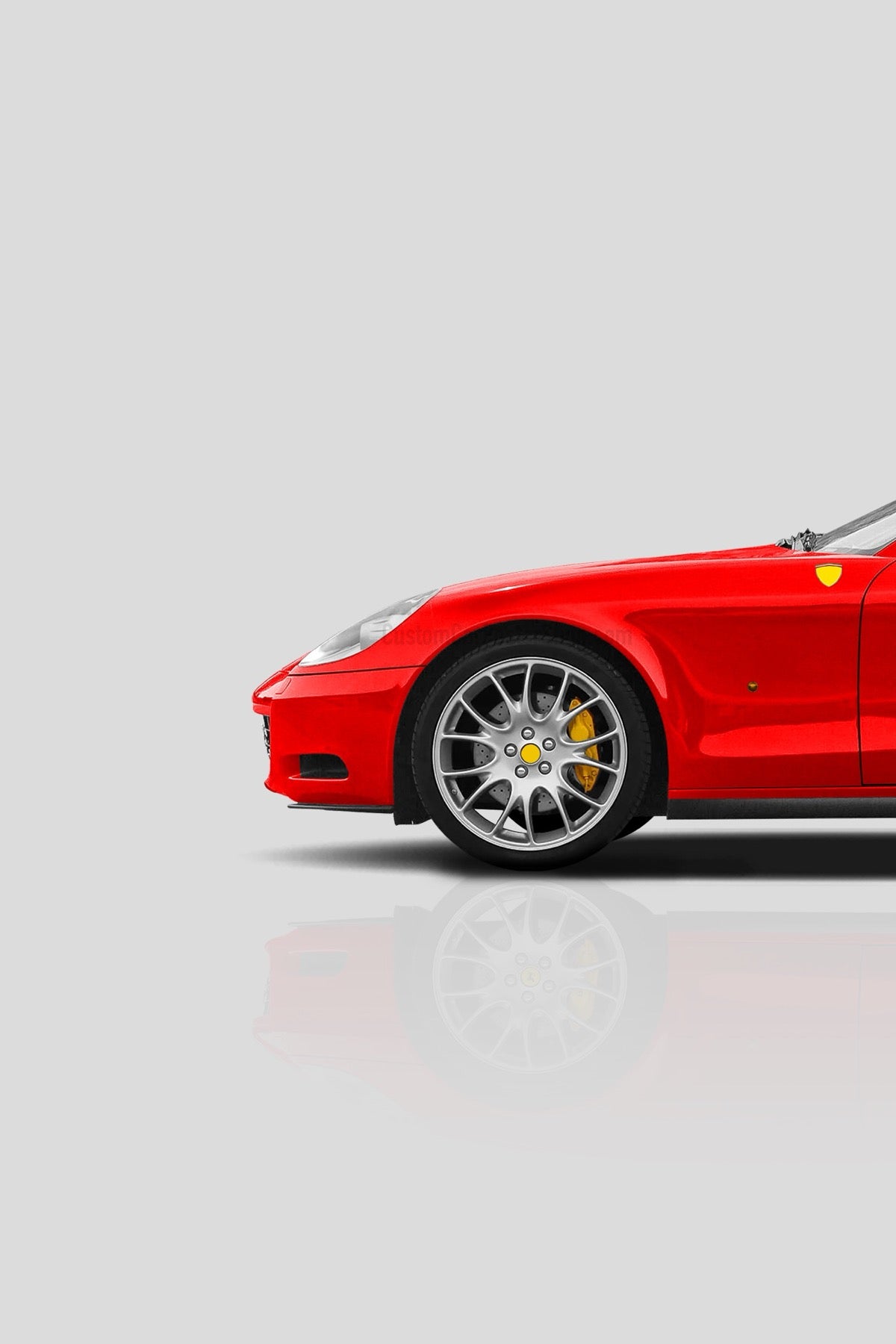 Ferrari 612 Scaglietti Poster